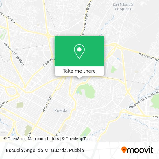 Escuela Ángel de Mi Guarda map