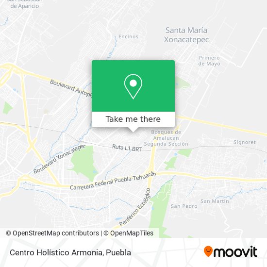 Centro Holístico Armonia map