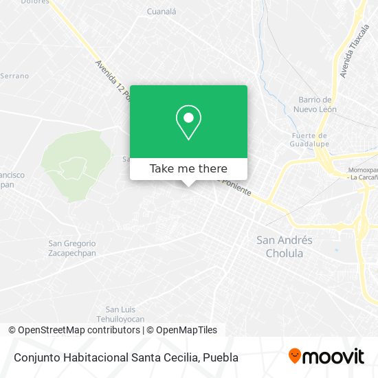 Conjunto Habitacional Santa Cecilia map