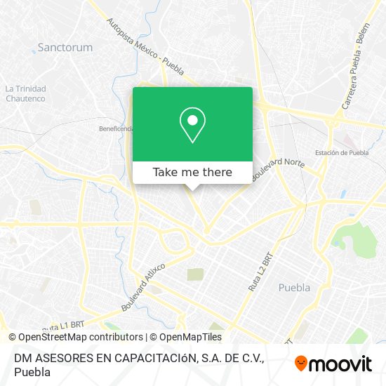 Mapa de DM ASESORES EN CAPACITACIóN, S.A. DE C.V.