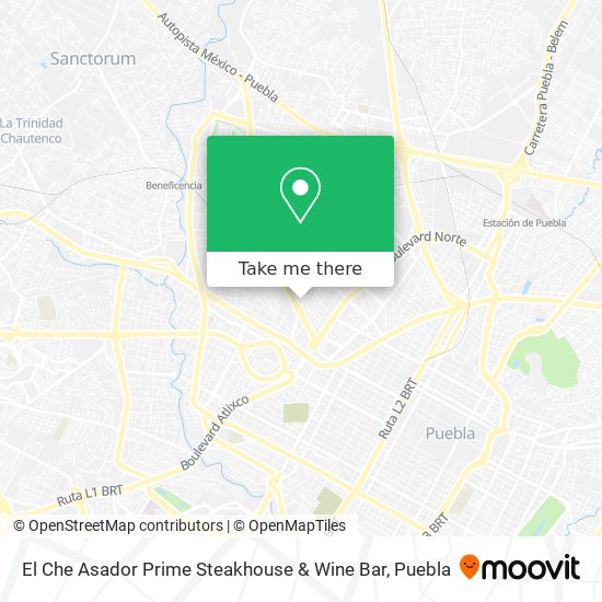 El Che Asador Prime Steakhouse & Wine Bar map