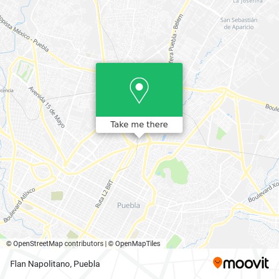 Mapa de Flan Napolitano
