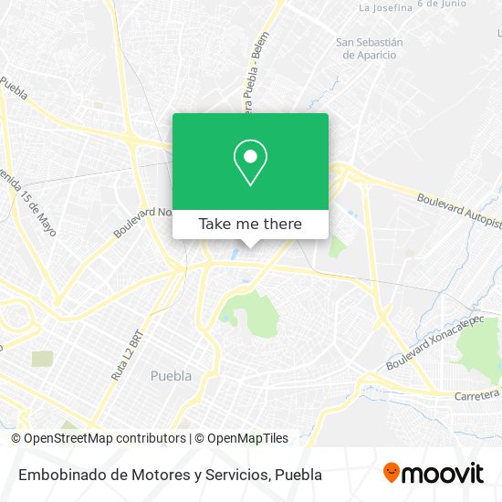 Embobinado de Motores y Servicios map
