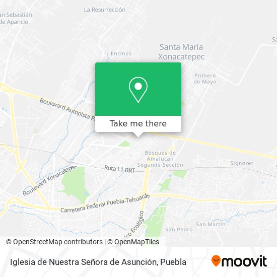 Mapa de Iglesia de Nuestra Señora de Asunción