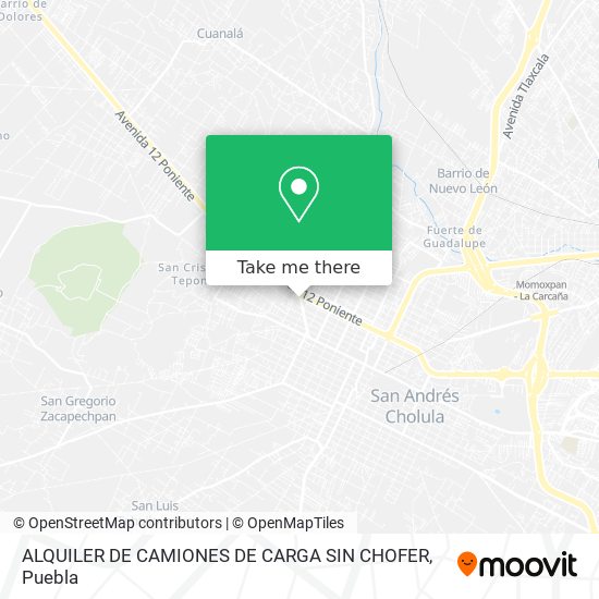 ALQUILER DE CAMIONES DE CARGA SIN CHOFER map