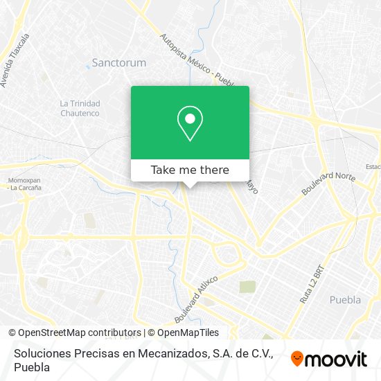 Soluciones Precisas en Mecanizados, S.A. de C.V. map