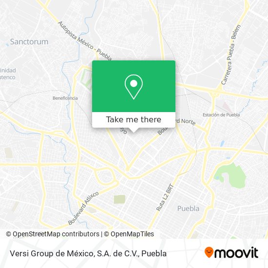 Versi Group de México, S.A. de C.V. map
