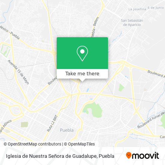 Iglesia de Nuestra Señora de Guadalupe map
