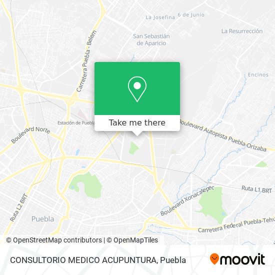 CONSULTORIO MEDICO ACUPUNTURA map