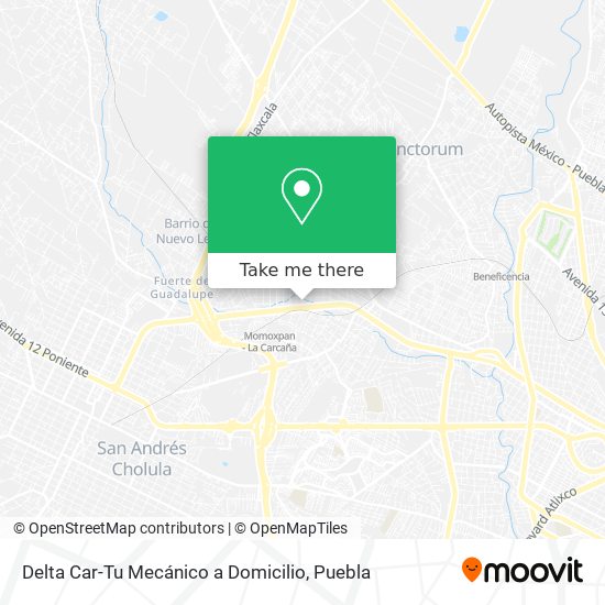 Delta Car-Tu Mecánico a Domicilio map