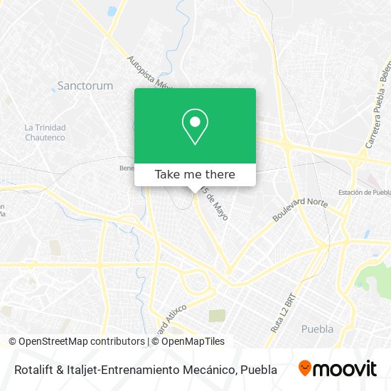 Rotalift & Italjet-Entrenamiento Mecánico map