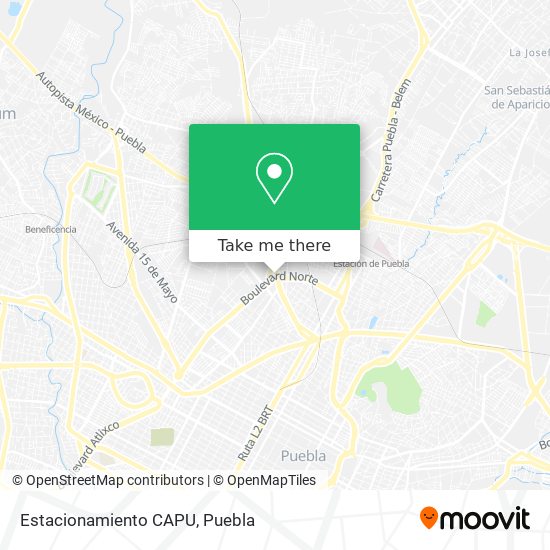 Mapa de Estacionamiento CAPU