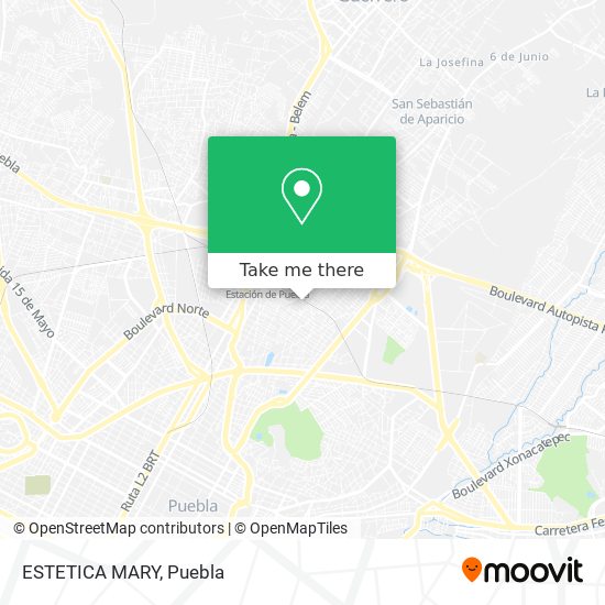 Mapa de ESTETICA MARY