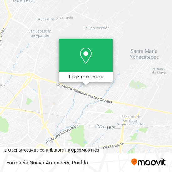 Farmacia Nuevo Amanecer map