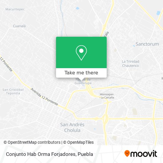 Mapa de Conjunto Hab Orma Forjadores