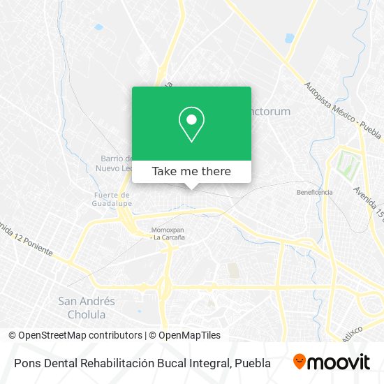 Pons Dental Rehabilitación Bucal Integral map