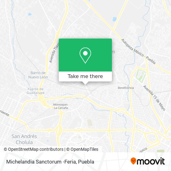 Michelandia Sanctorum -Feria map