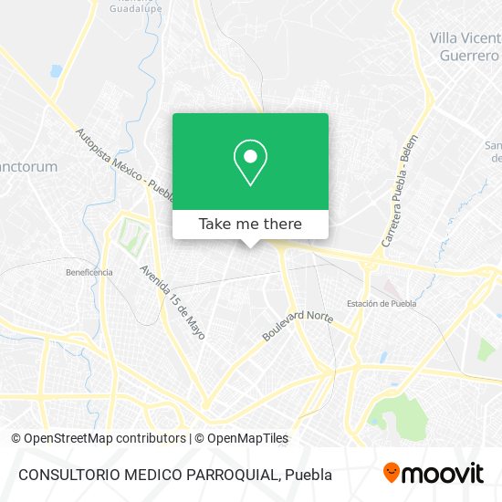 CONSULTORIO MEDICO PARROQUIAL map