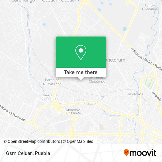 Mapa de Gsm Celuar.