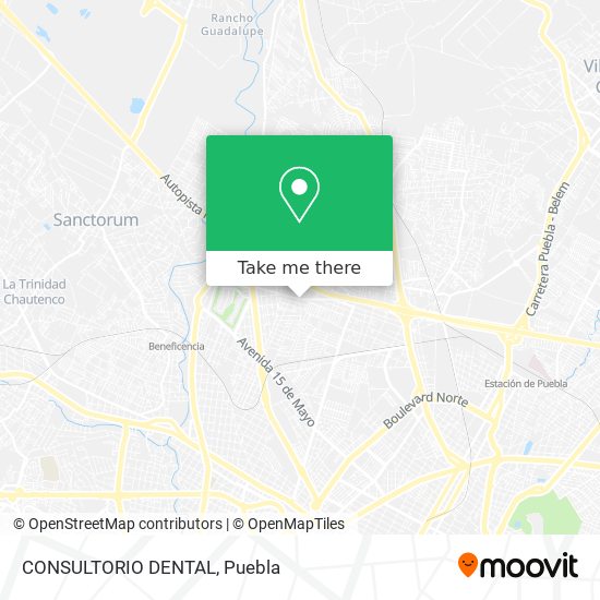 Mapa de CONSULTORIO DENTAL