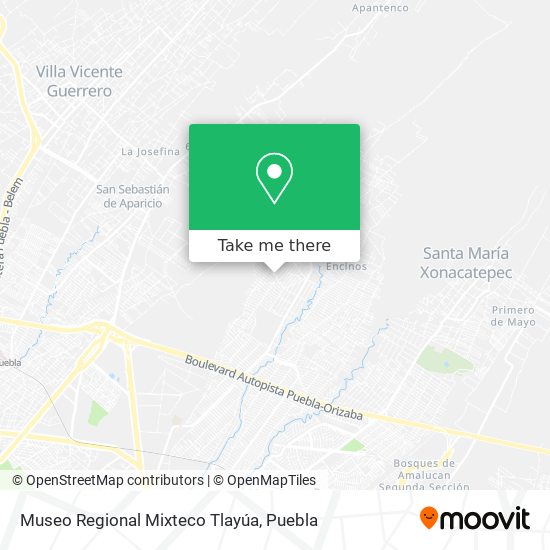 Museo Regional Mixteco Tlayúa map