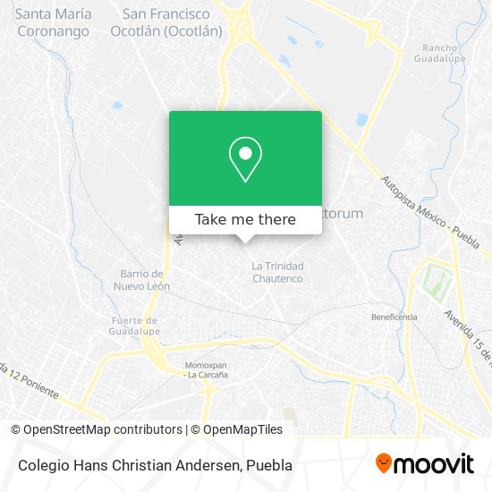 Colegio Hans Christian Andersen map
