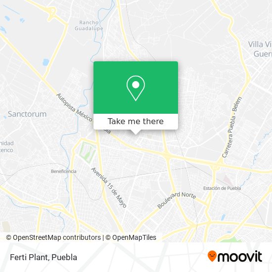 Mapa de Ferti Plant