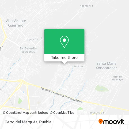 Cerro del Marqués map