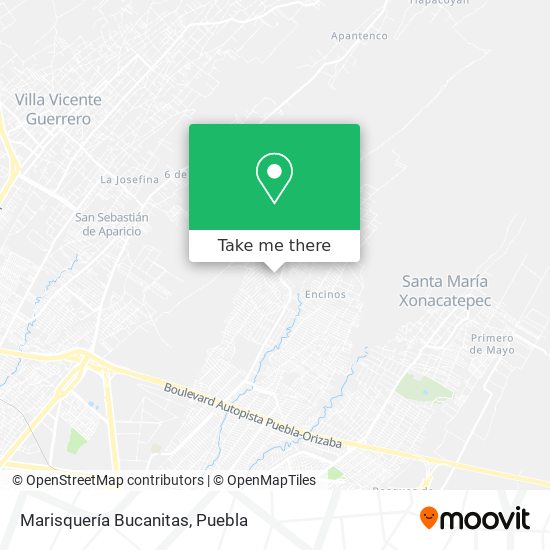Marisquería Bucanitas map