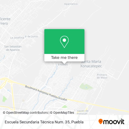 Escuela Secundaria Técnica Num. 35 map