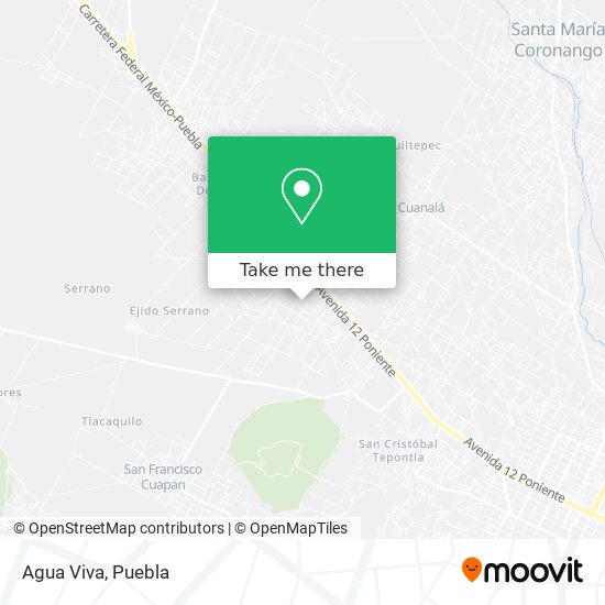 Agua Viva map