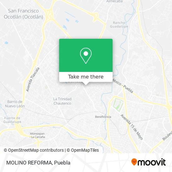 MOLINO REFORMA map