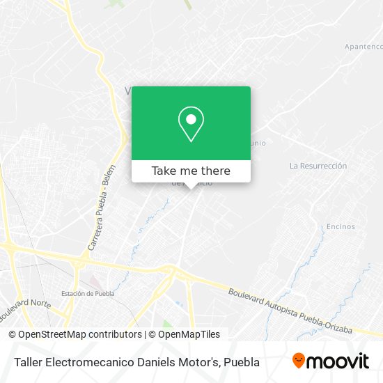 Taller Electromecanico Daniels Motor's map