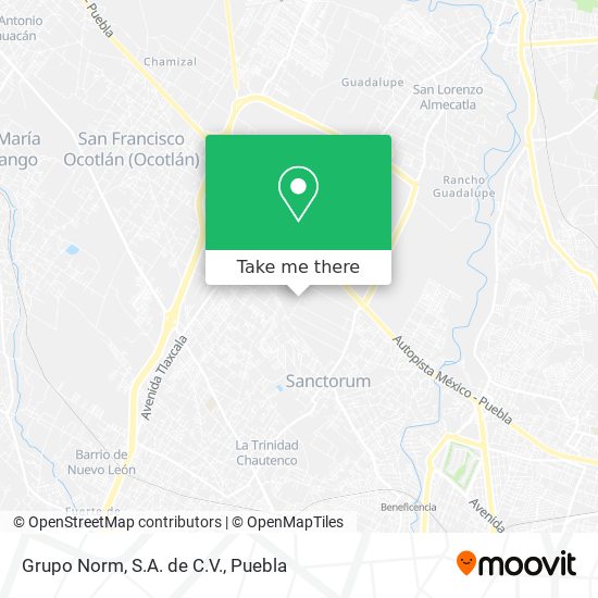 Mapa de Grupo Norm, S.A. de C.V.