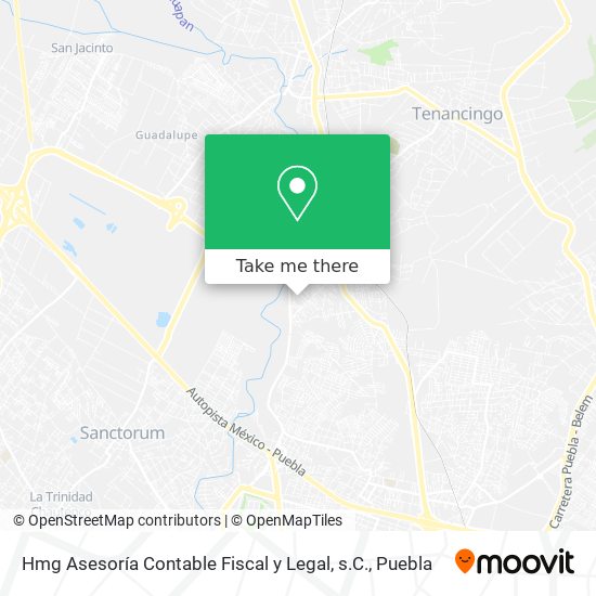 Hmg Asesoría Contable Fiscal y Legal, s.C. map