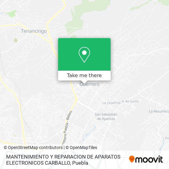 MANTENIMIENTO Y REPARACION DE APARATOS ELECTRONICOS CARBALLO map