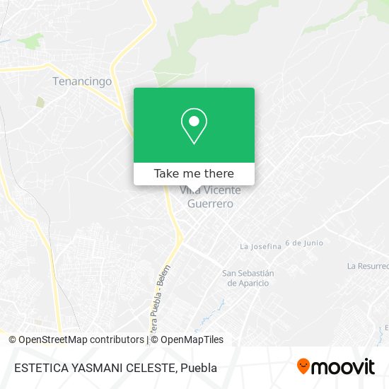 Mapa de ESTETICA YASMANI CELESTE