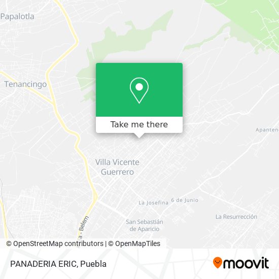 Mapa de PANADERIA ERIC
