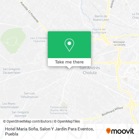 Hotel Maria Sofia, Salon Y Jardin Para Eventos map