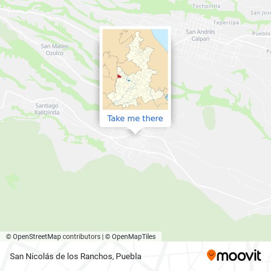 San Nicolás de los Ranchos map