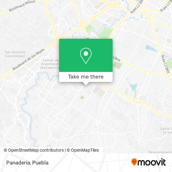 Panaderia map