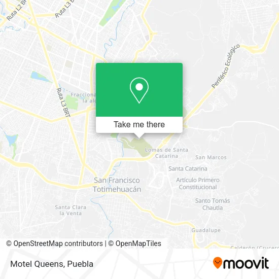 Mapa de Motel Queens