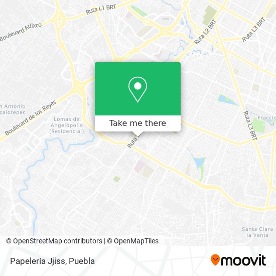 Papelería Jjiss map