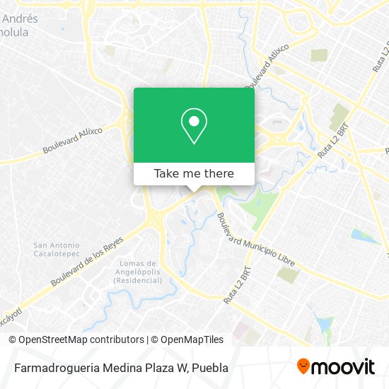 Farmadrogueria Medina Plaza W map
