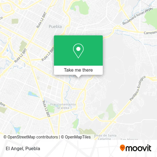 El Angel map