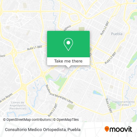 Consultorio Medico Ortopedista map