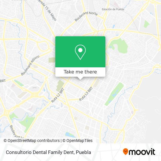Consultorio Dental Family Dent map
