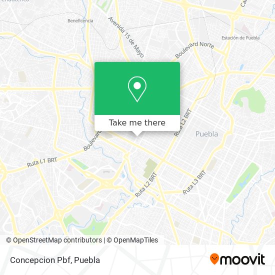 Mapa de Concepcion Pbf