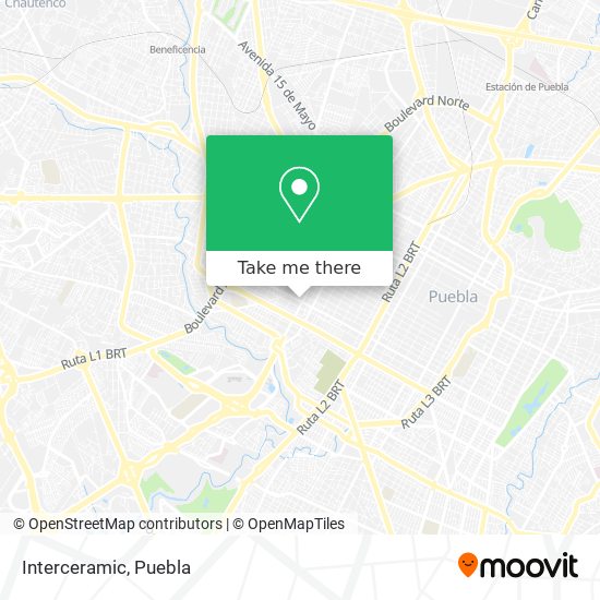Mapa de Interceramic