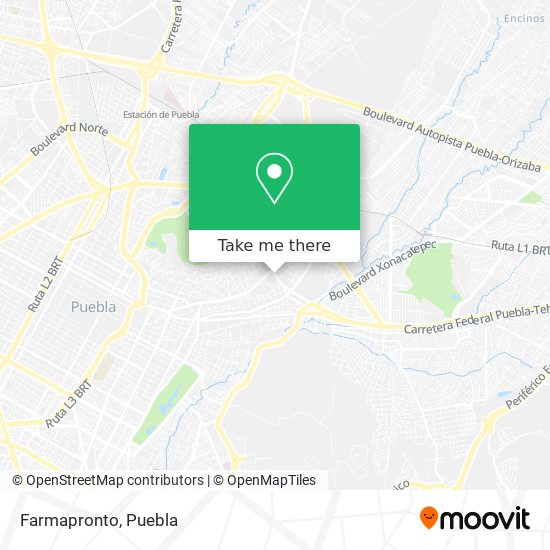 Farmapronto map